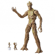 Marvel Legends Series Guardians of the Galaxy Evolution 3 Pack 9 inch Action Figure - Groot